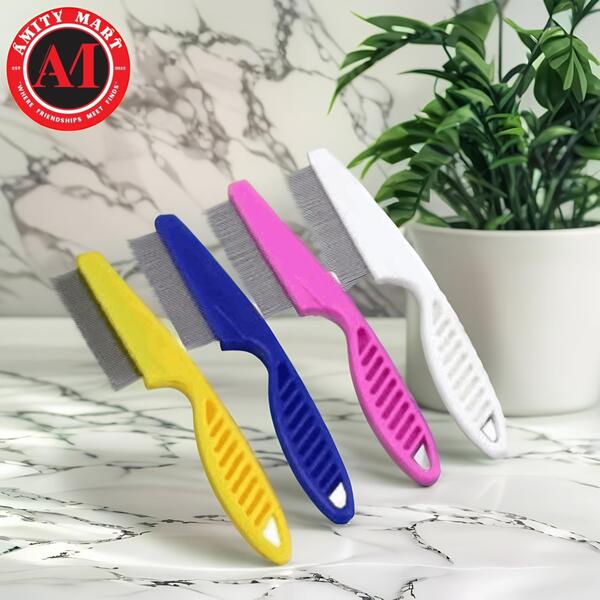 013. Single Side Flea Comb - For Cats & Dogs 500gm Single Side Flea Comb For Cats/Dogs - Image 1