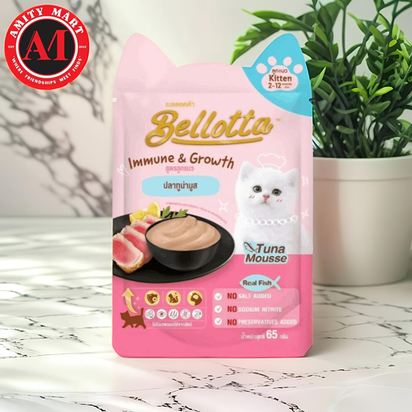 039. Bellotta Kitten Pouch Tuna Mousse 65gm