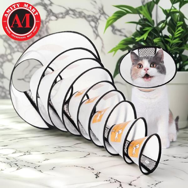 062. Pet Protective Collar Neck Cone Collar for Anti Bite L