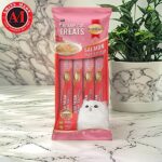 Smart Heart Lickable Creamy Cat Treat Salmon Ikan Flavor 4*15g - Image 2