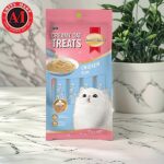 SmartHeart Lickable Creamy Cat Treat Chicken with Goat Milk Flavor 4*15g - Image 2