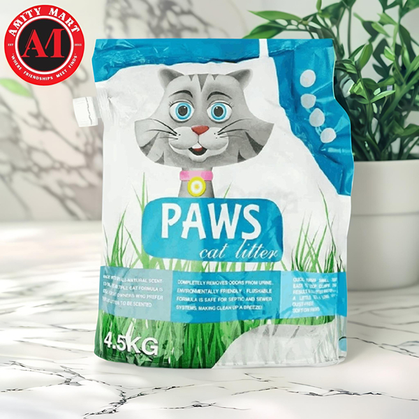 073. Paws Cat Litter Lemon 5L