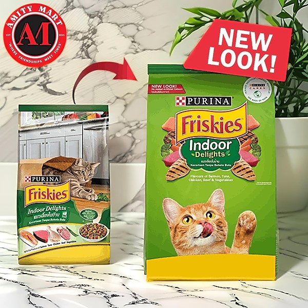 095. Friskies Indoor Delights 2.5kg (Custom) Friskies Purina Indoor Delights 2.5kg - Image 1