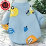 Autumn Winter Dress For Pets - Sweatshirt Comfort Warm Plus Velvet Clothing - Image 3