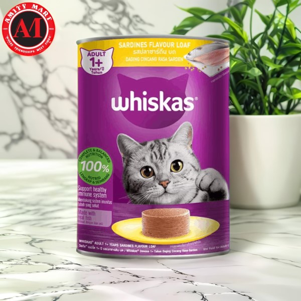 CreatorKit-AI (1) (Custom) Whiskas Can Sardine 400gm (1+Years) - Image 1