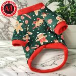 Christmas Ptes Dress - Cute Cartoon Gingerbread Snowman Reindeer Santa - Image 4