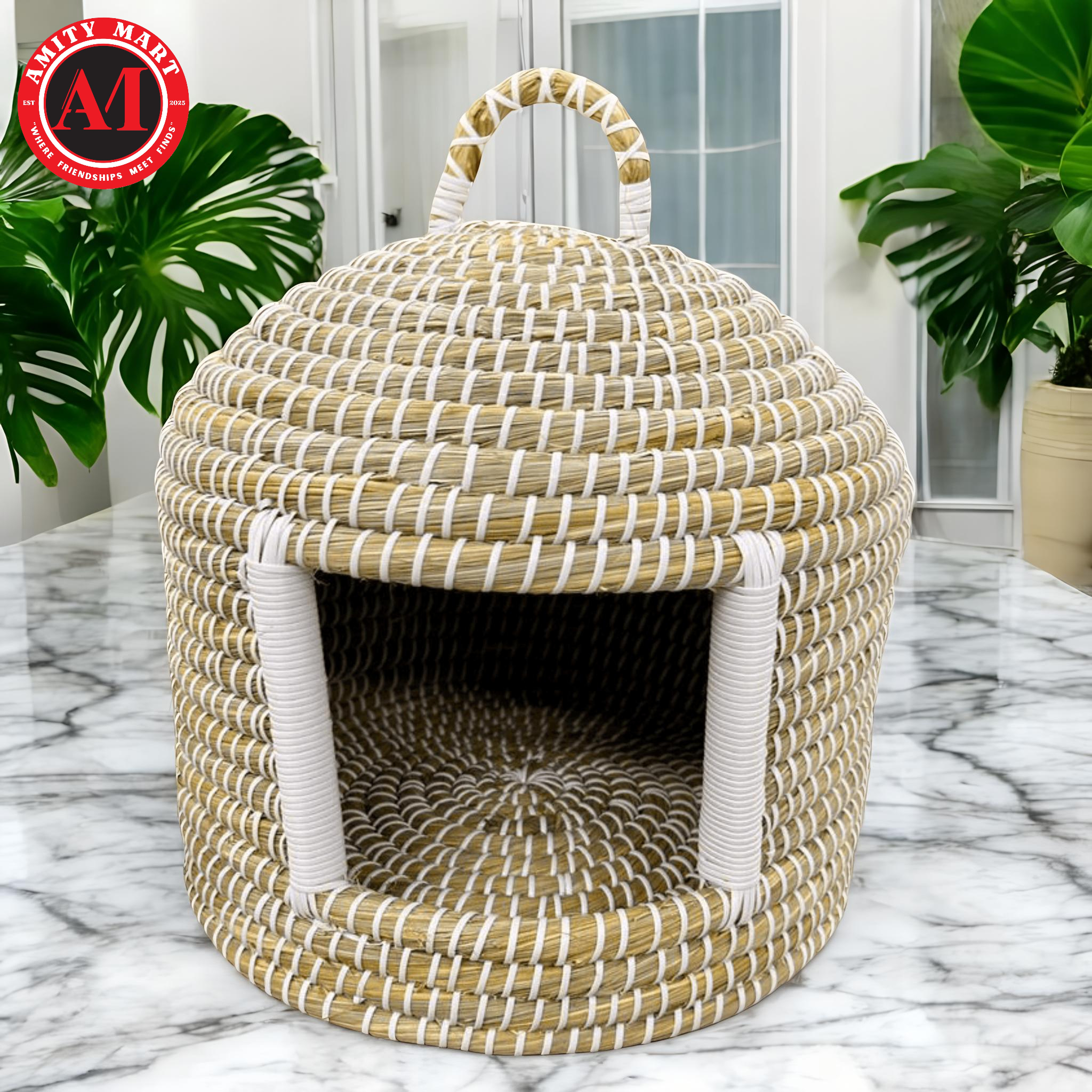 CreatorKit-AI (14) Cat & Pet House Oven Shaped House - Image 1