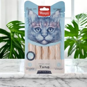 Wanpy Creamy Cat Treat Tuna (5×14gm) 70gm (Copy)