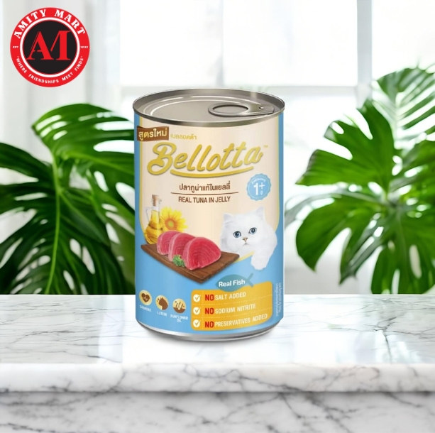 Untitled design (2) Bellotta Real Tuna in Jelly CAN 400gm - Image 1