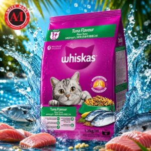 Whiskas Adult 1+ Tuna Fish Flavour Cat Dry Food 1.2kg
