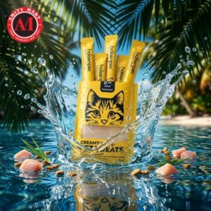 Haisenpet Creamy + Catgrass Chicken Treat 75g (15g*5)