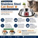 Premium Stainless Steel Cat Bowl - Image 3