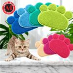 Paw Shaped Cat Litter Mat