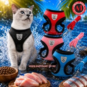 Cat Jacket Harness & Leash Set / Cat Vest Harness
