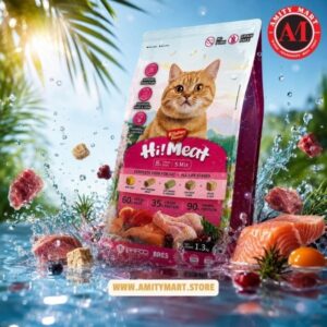 Kitchen Flavor Hi! Meat Complete Cat Food for All Life Stage with Freeze Dried Meat (1.3kg)