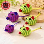 Mice Mouse Cat Kitten Play Fun Interactive Toy With Catnip / Pet Toy Rat Scratching Ball - Image 2