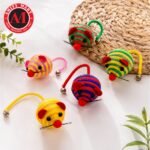 Mice Mouse Cat Kitten Play Fun Interactive Toy With Catnip / Pet Toy Rat Scratching Ball