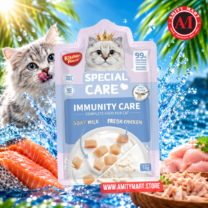 Kitchen Flavor Special Care Immunity Care Complete Wet Cat Food Pouch for All Life Stages 70gm