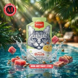 Wanpy Meat Broth Pouch Chicken with Pumpkin & Carrot 50gm