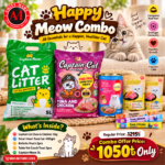Happy Meow Combo | Complete Daily Cat Care Pack (Combo 2)